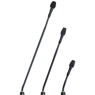 MINATURE GOOSENECK MICROPHONE, BI-COLOR LED INDICATOR, LENGTH 12.7 CM (5), CARDI