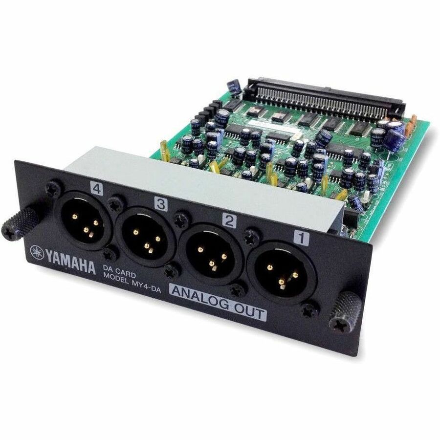 4-CH, LINE-LEVEL ANALOG OUTPUT CARD