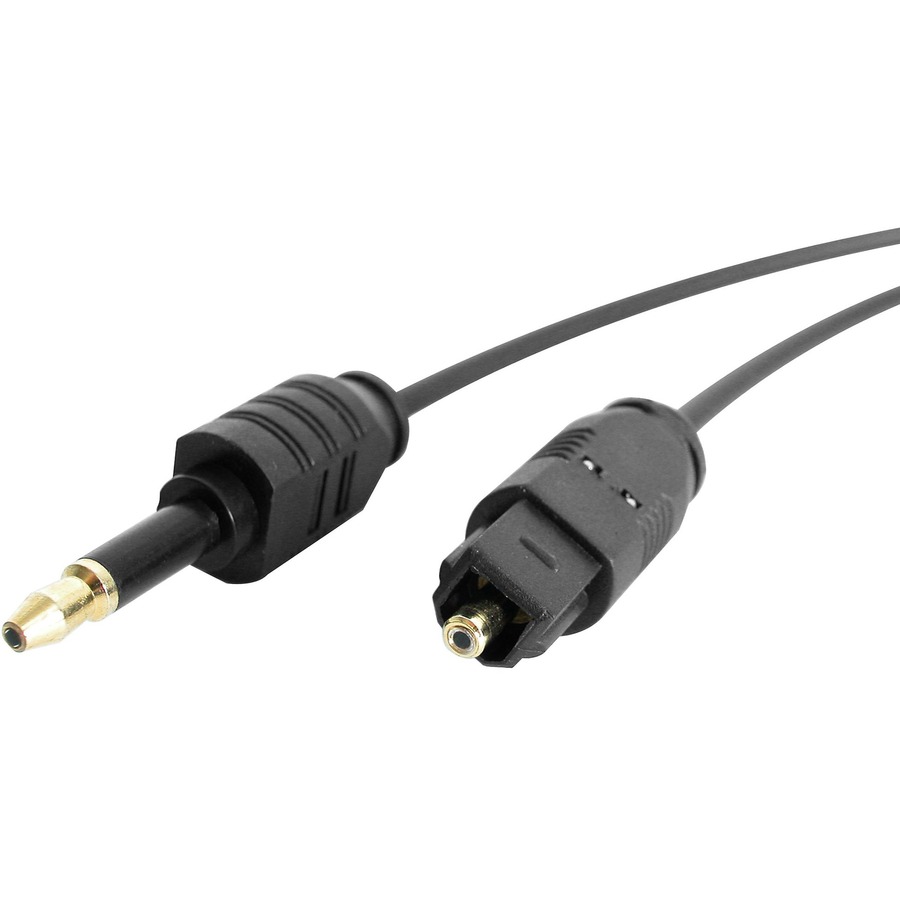 STARTECH Toslink vers mini câble audio SPDIF numérique optique - M/M (THINTOSMIN6)