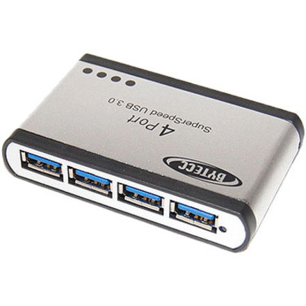 USB 3.0 4 PORTS HUB WITH AC ADAPTER