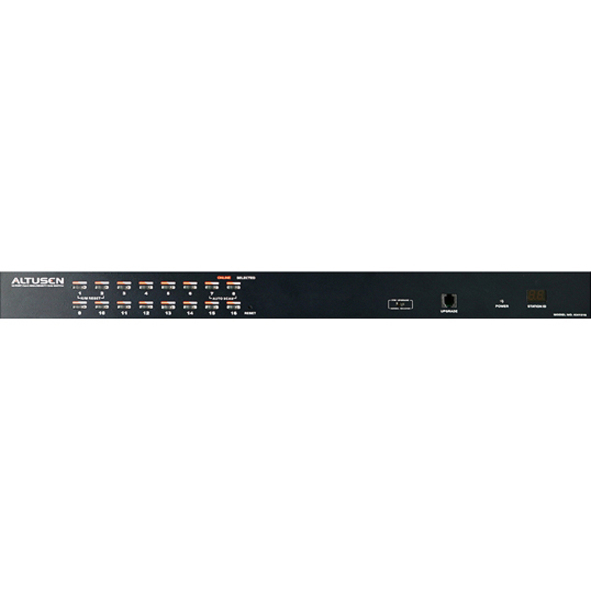 16 Port CAT-5 High Density KVM Switch Daisy Chain