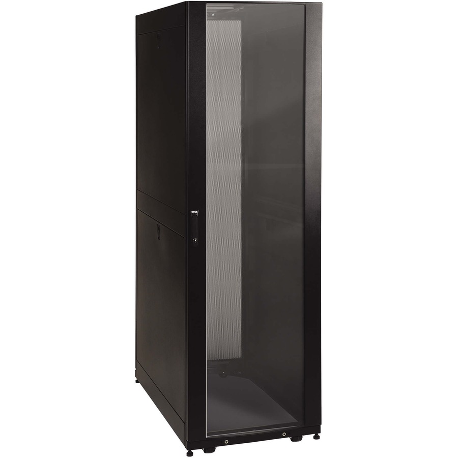 EATON TRIPP LITE SERIES SMARTRACK 42U STANDARD-DEPTH RACK ENCLOSURE CABINET WITH