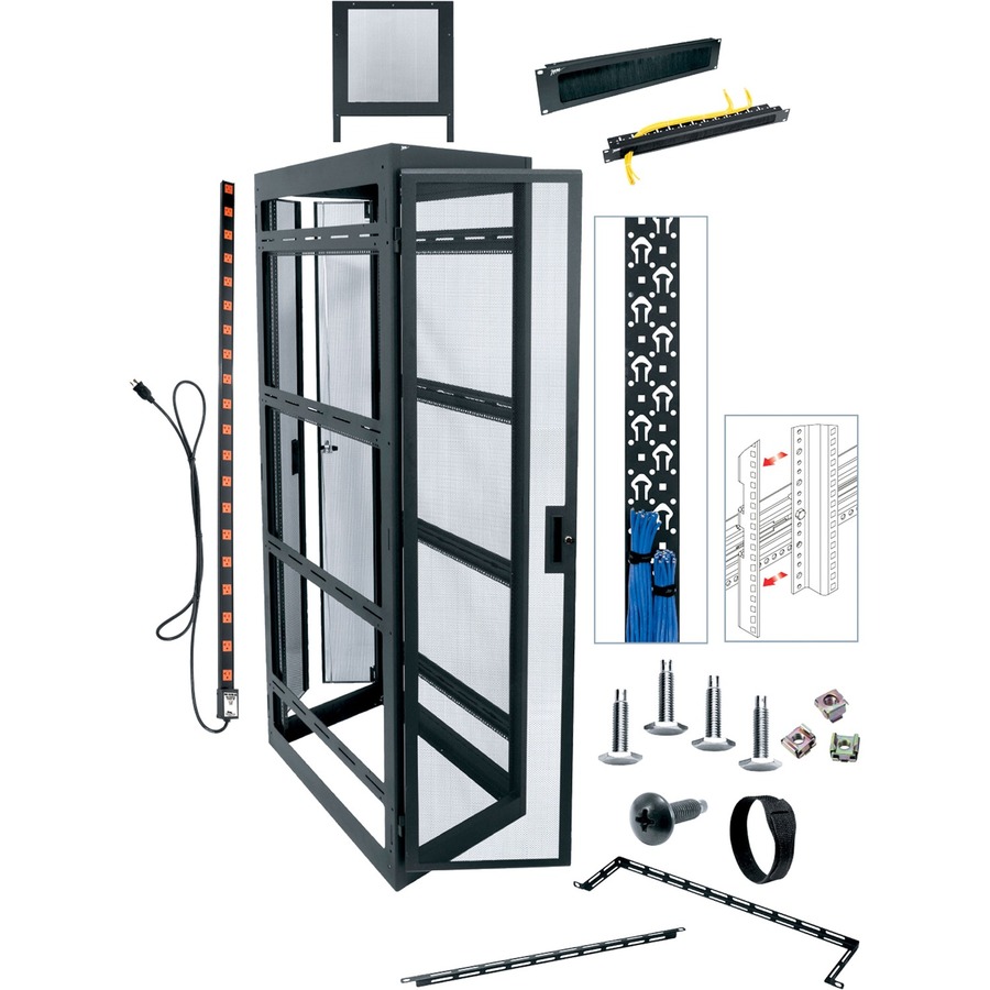 RACK - INCLUDES LACE-OP LACER STRIP, 4 STRAIGHT & 2 OFFSET LACER BARS, 12 VELCRO