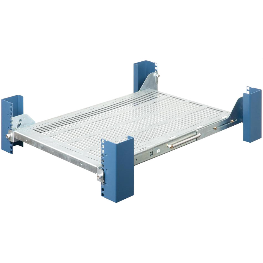 1U 115 TOOL-LESS SLIDING EQUIPMENT SHELF 27IN DEPTH GALVANIZED