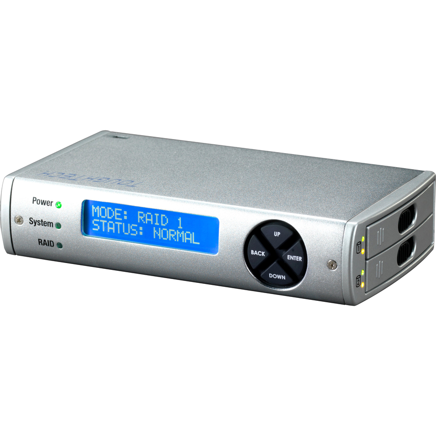TOUGHTECH DUO QR, DUAL-2.5IN PORTABLE ENCLOSURE, RAID 0/1, FW800/ESATA/USB2, 0GB
