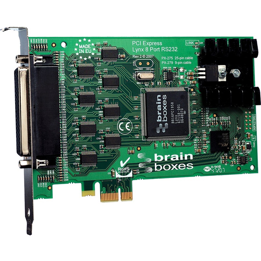 PCIE 8XRS232 DB25