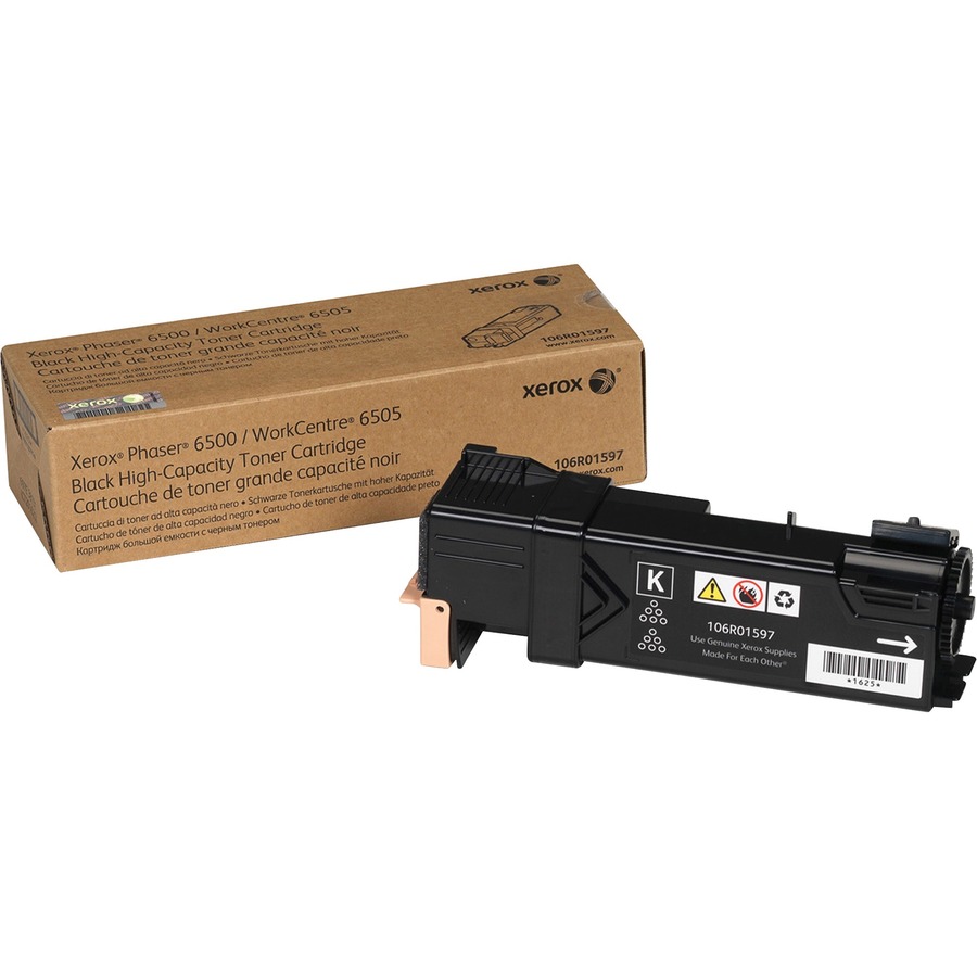 XEROX 106R01597 Black High Capacity Toner Cartridge - 3000 Page