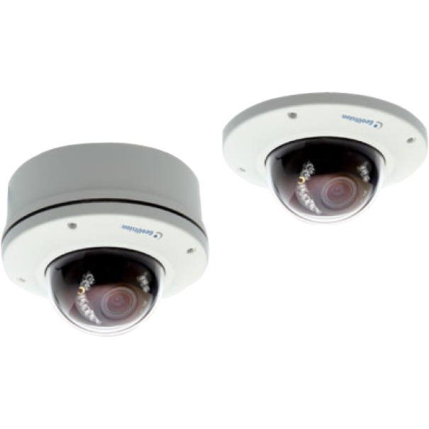 1.3 MEGAPIXEL VANDAL PROOF DOME IP CAMERA, LOW LUX, BUILT-IN IR, DUAL STREAMING,