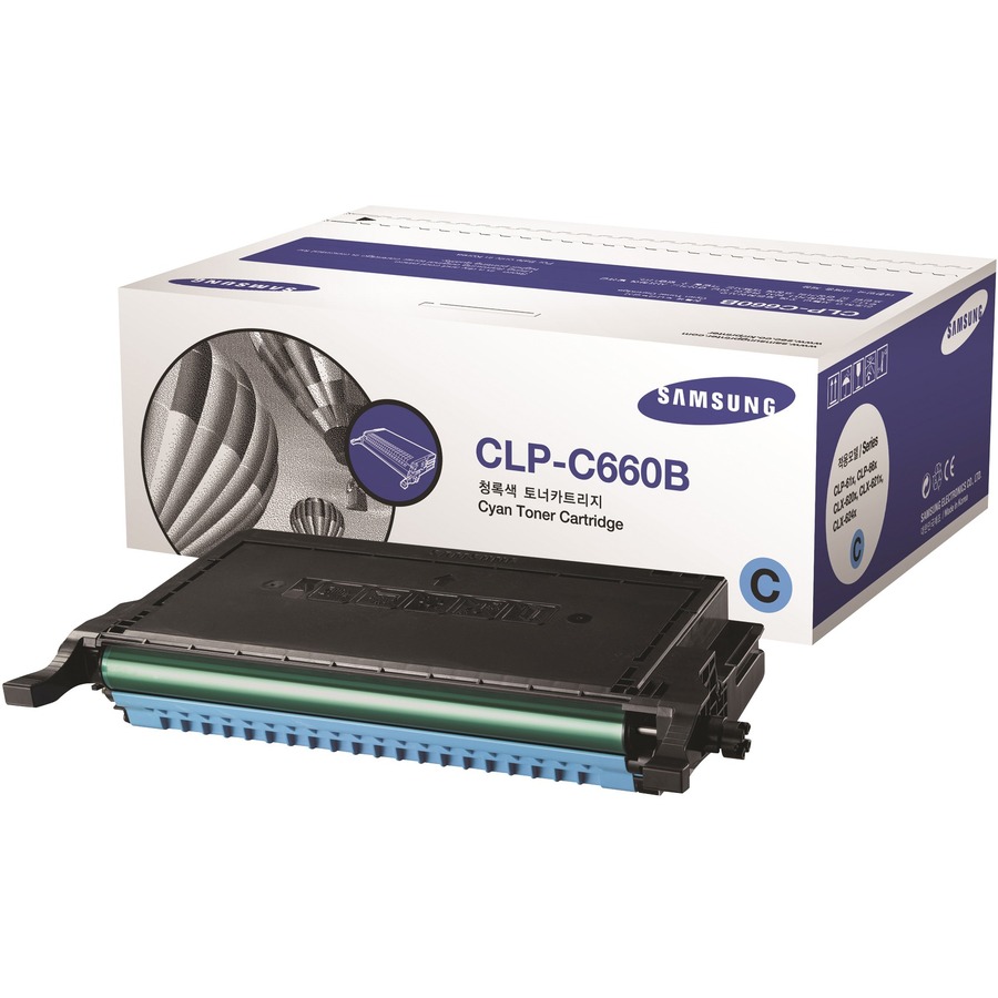 Samsung CLP-C660B/SEE High Yield Cyan Toner Cartridge |Colour Laser |5000 pages