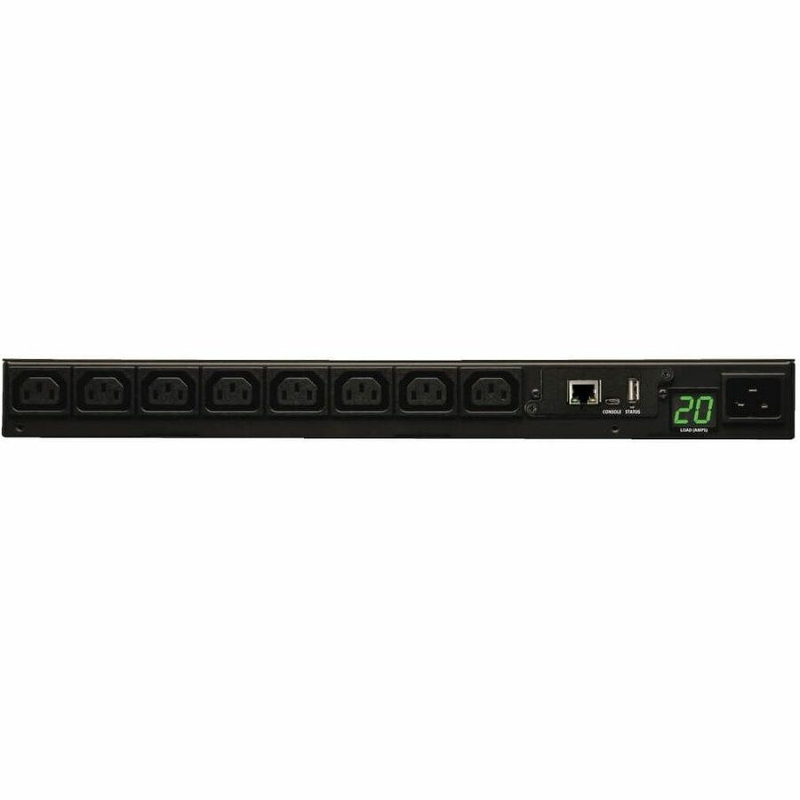 EATON 3.7KW SINGLE-PHASE 208/230V MONITORED PDU - LX PLATFORM, 8 C13 OUTLETS, C2