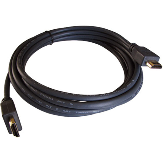 Kramer C-HM/HM-10 HDMI Cable - 10 pi HDMI C&acirc;ble A/V pour T&eacute;l&eacute;viseur, Moniteur, Appareil vid&eacute;o - 2e bout: 1 x HDMI Digital Audio/Video - Male