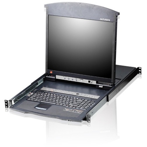 19" 16 Port Cat5 LCD KVM