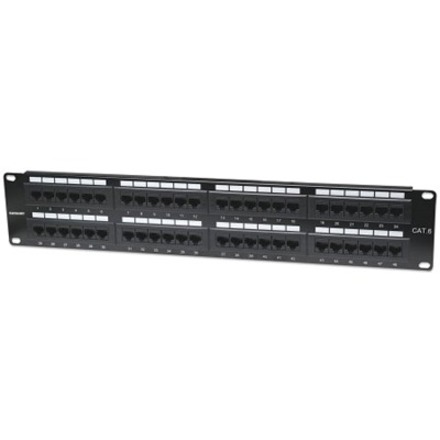 Patch Panel - Networking / Ports Qty: 48 - for Use with Unshielded Twisted Pair