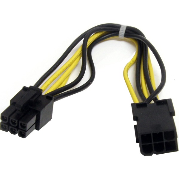 STARTECH 6-pin PCI Express Power Extension Cable - 8 in