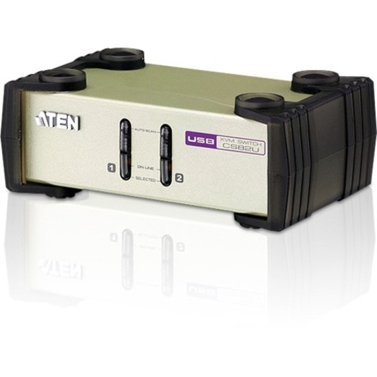 2-PORT PS/2-USB KVM SWITCH