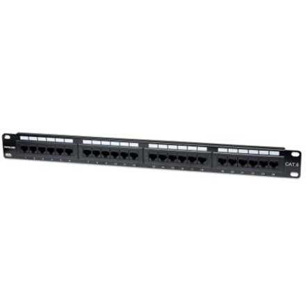 Patch Panel - Networking / Ports Qty: 24 - Supports 22 to 26 Awg Stranded and So