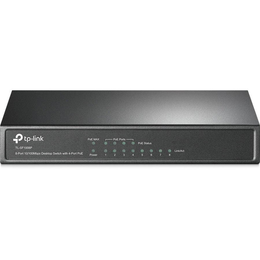 8 port 10 100M PoE Switch