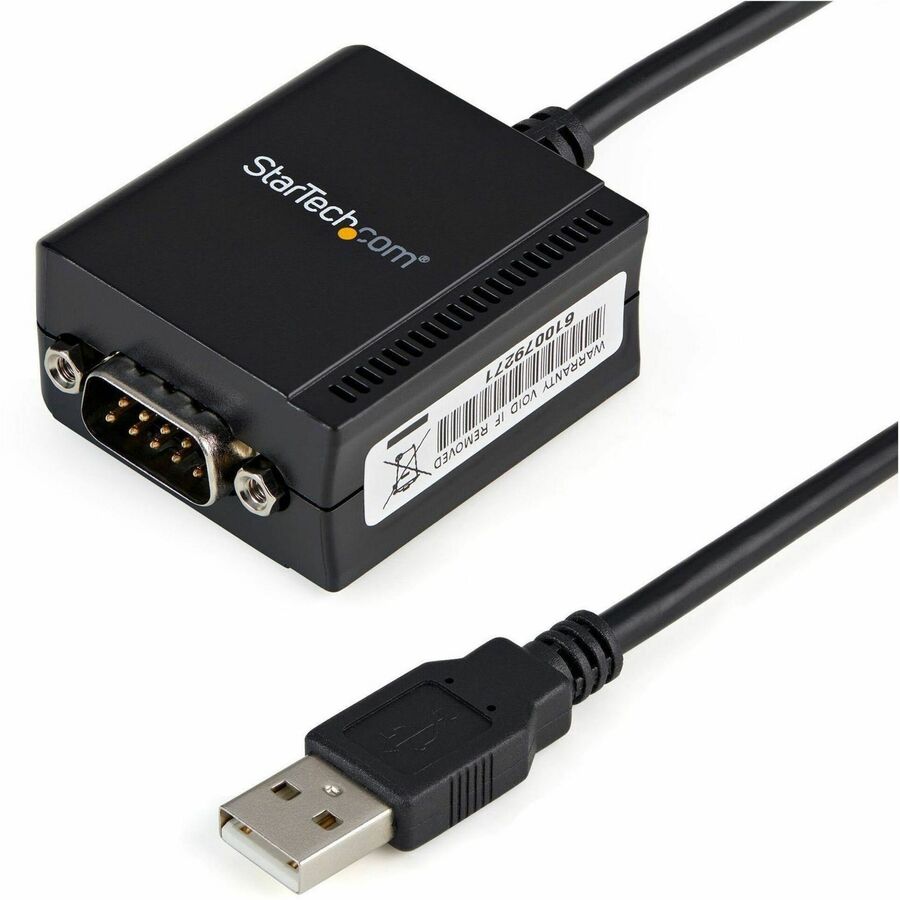 1 PORT FTDI USB TO SERIAL RS232 ADAPTER CABLE WITH COM RETENTION - TAA
