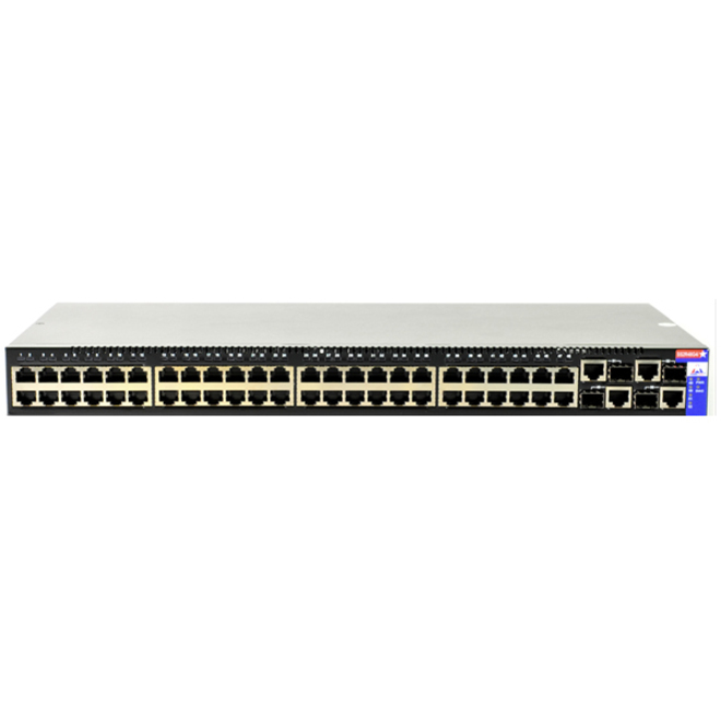 48 PORT 10/100 + 2 PORT 1000 + 2 PORT 1000/SFP STACKABLE MANAGED LAYER 2 SWITCH
