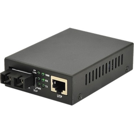 1000BASE-T TO 1000BASE-LX SINGLEMODE 10KM FIBER W/ SC CONNECTOR