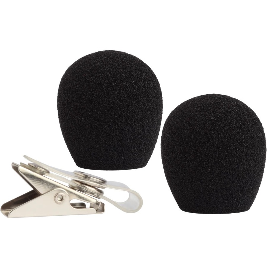 WINDSCREEN AND CLIP FOR WH10/20, BLACK (2 PC.)