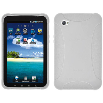 AMZER SILICONE SKIN JELLY CASE FOR SAMSUNG GALAXY TAB GT-P1000 - WHITE