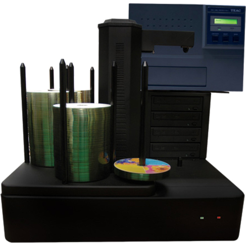 CRONUS DVD AUTOLOADER DUPLICATOR - NO PRINTER (4 TARGET & 500 DISCS)