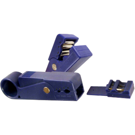 PROSTRIP 25R COAX STRIPPER FOR RG6/59/RGB. CLAMSHELL.