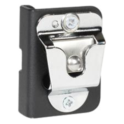 NOTEPAD V MIC CLIP - PROVIDES A CONVENIENT LOCATION FOR RADIO MICROPHONE; ATTACH