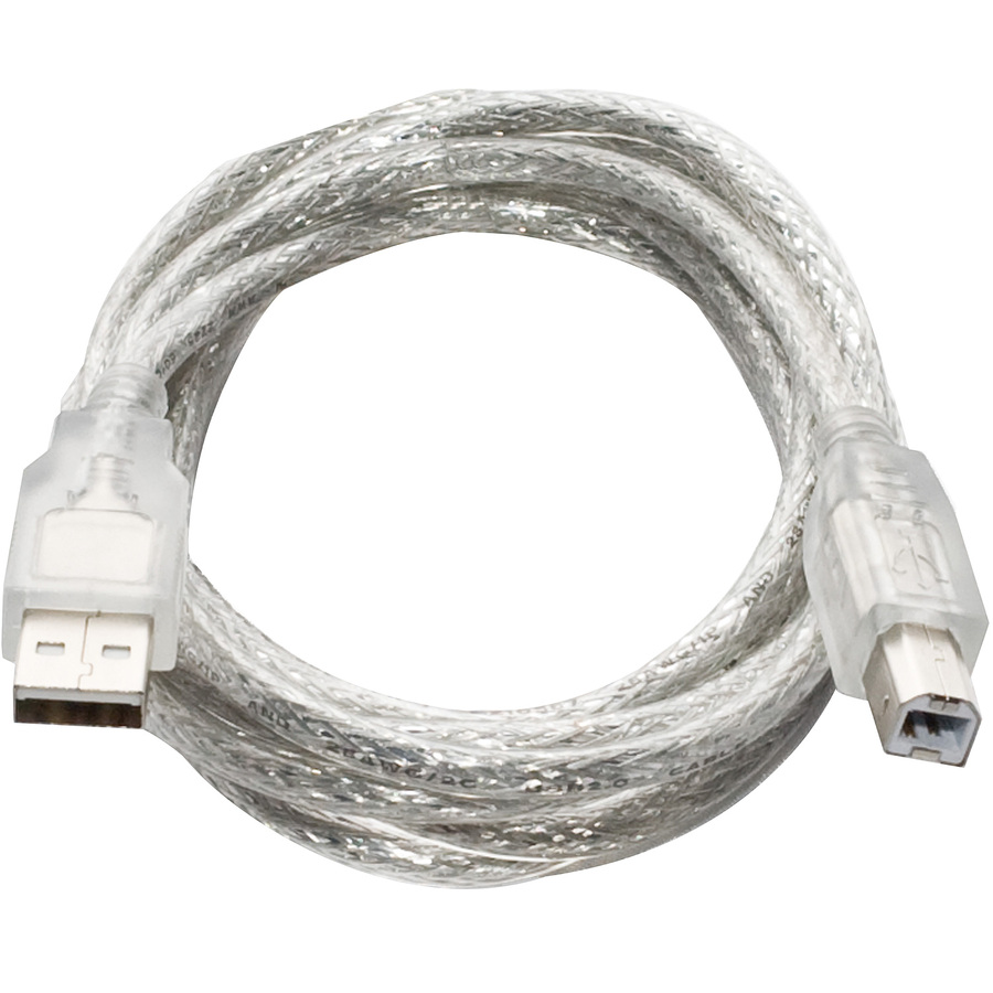 USB 2.0 1.8M (6-FEET), A MALE TO B MALE
