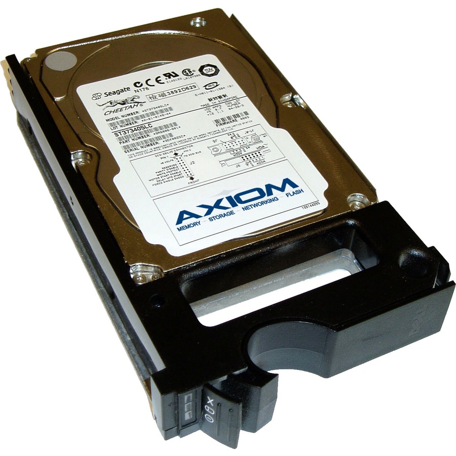 odule de disque dur Axiom 1 To SAS Hot-Swap 3,5" pour certains serveurs Dell PowerEdge - 6GB/S 7,2K rpm LFF (AXD-PE100072F6) - compatible avec les serveurs Dell PowerEdge R310, R410, R415, R510, R610, R710
