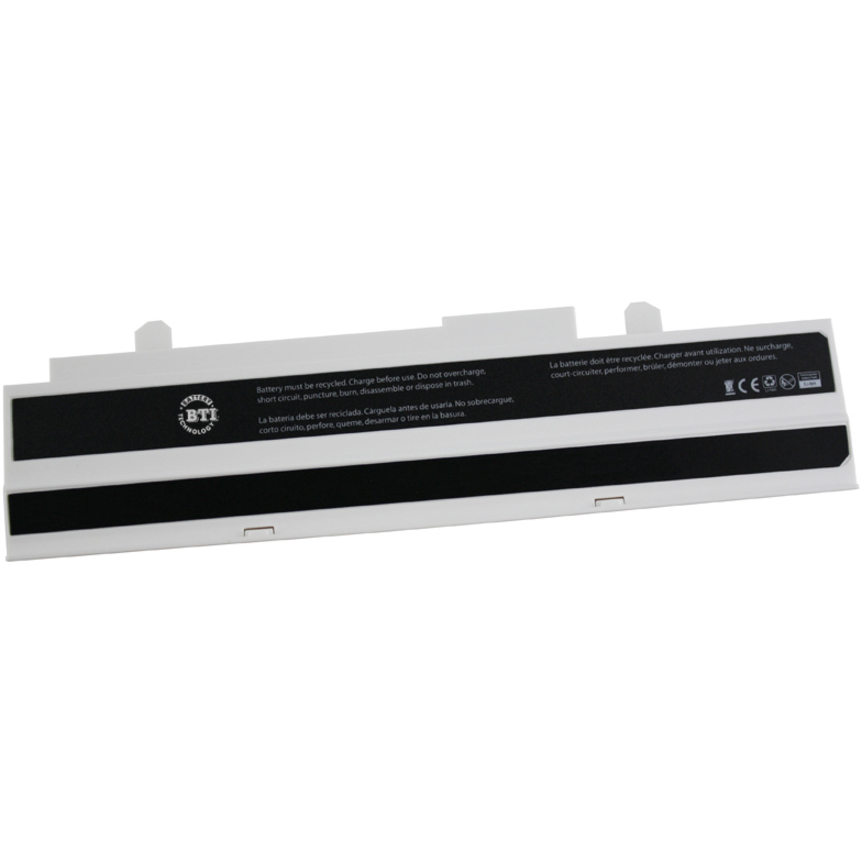 BATTERY FOR EEE PC 1015, 1016, 1215 SERIES (WHITE) 90-OA001B2800Q, 07G016G31875,