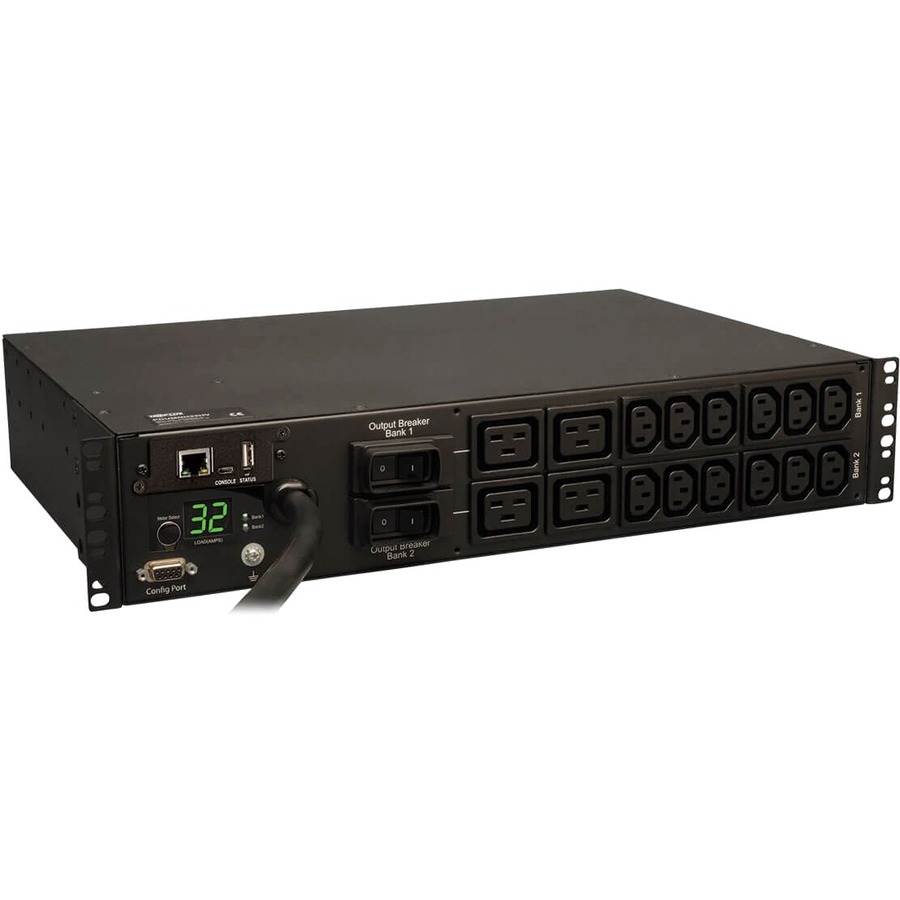 EATON TRIPP LITE SERIES 7.4KW SINGLE-PHASE MONITORED PDU WITH LX PLATFORM INTERF