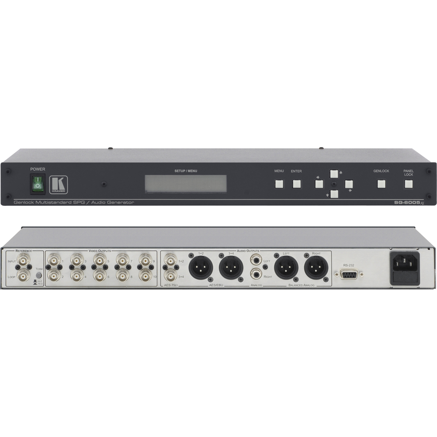 MULTISTANDARD COMPOSITE VIDEO BLK BURST.