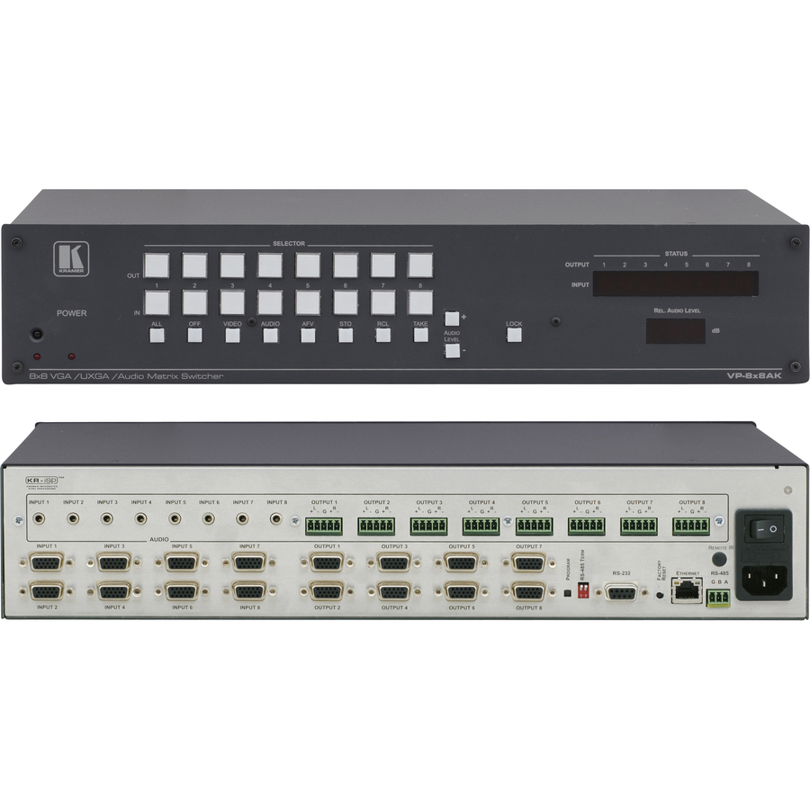 8X8 XGA MATRIX SWITCHER.