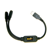 WASP USBI FOR KEYBOARD W/2 MINI DIN6F INLETS