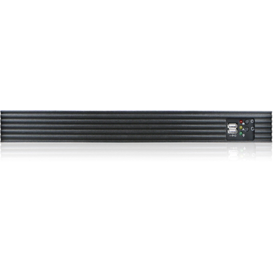 SERVER CHASSIS - RACK-MOUNTABLE - 2X USB 2.0 - BLACK
