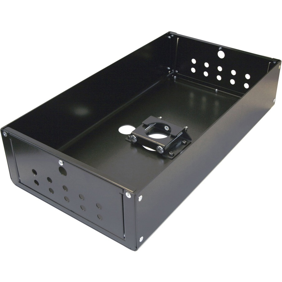 COLUMN STORAGE SHELF, BLACK