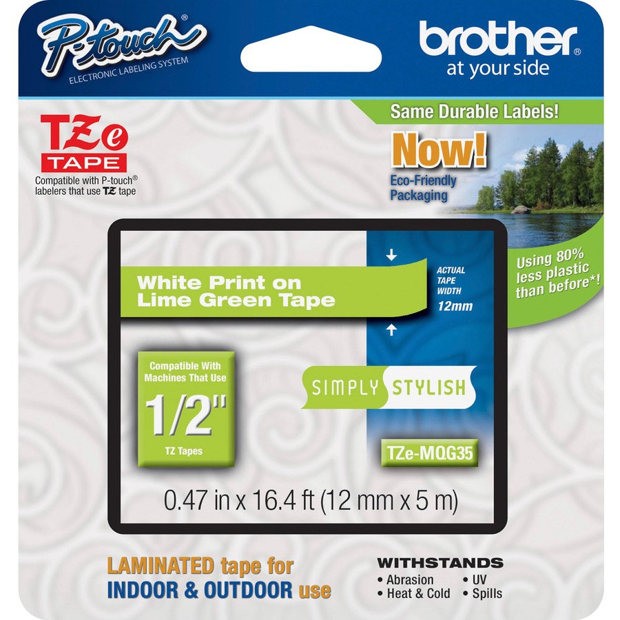 Brother TZe Laminated Tape