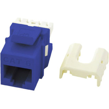 KEY: CAT 6 QC A/B KEYSTONE CON BL (M10)