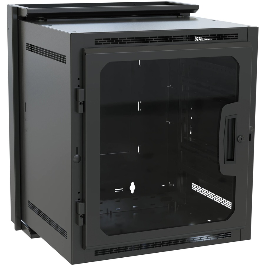 12SP/17D WALLRACK W/PLEXI