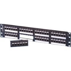 48PORT,CAT6 TECHCHOICE,FLAT 2RU PANEL