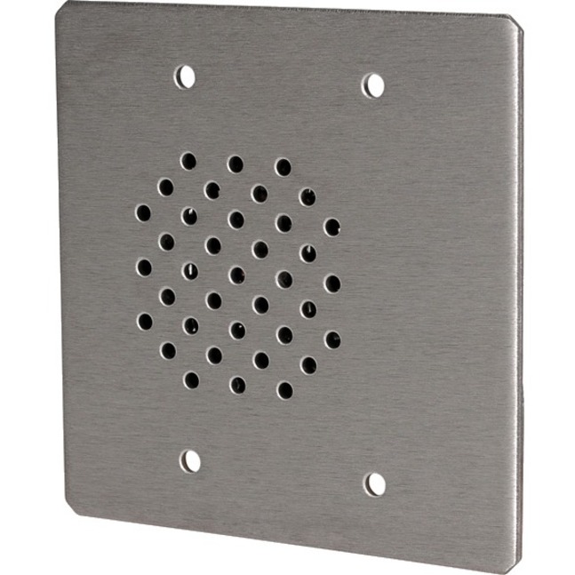 2-GANG HANDS-FREE STATION, 8 OHM SPEAKER, VANDAL RESISTANT, STAINLESS STEEL, NO