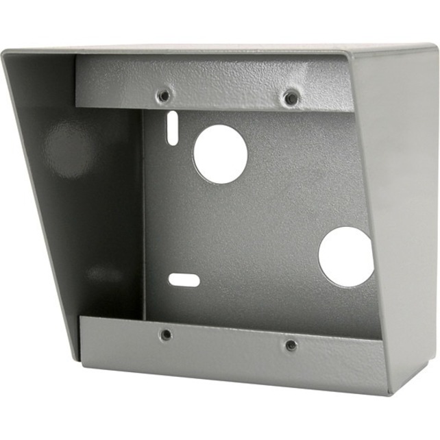 VANDAL RESISTANT,HOODED,SURFACE MOUNT ENCLOSURE FOR CIS4 AND CIS8 ASSEMBLIES (2-
