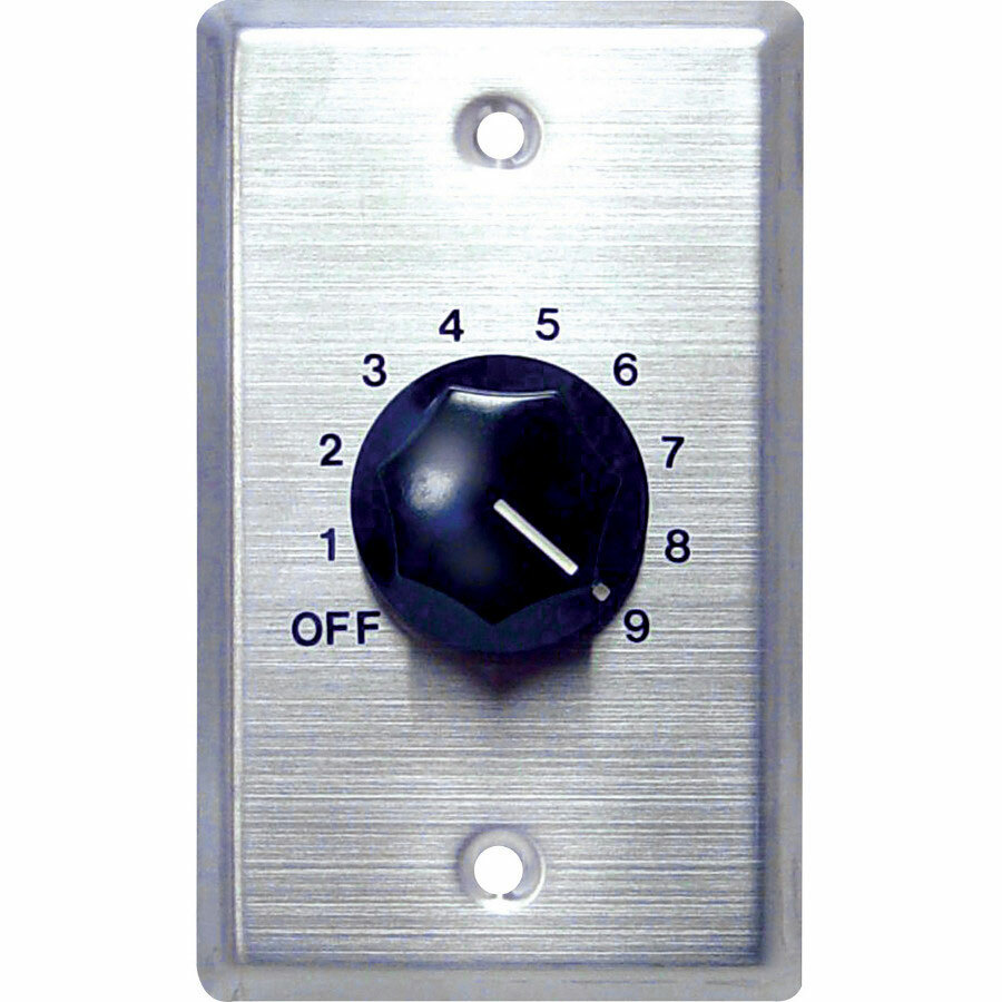 50W SPEAKER LINE ATTENUATOR, FIT IN A STANDARD SINGLE GANG, HIGH CUBE JUNCTION B
