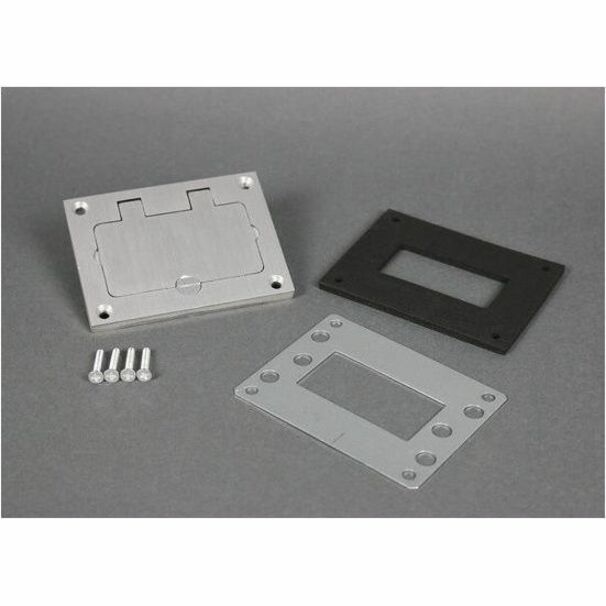 GFI FACEPLATE ALUM