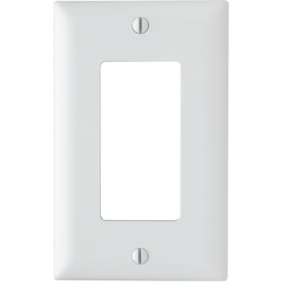 WALL PLATE 1 GANG DECORATOR W