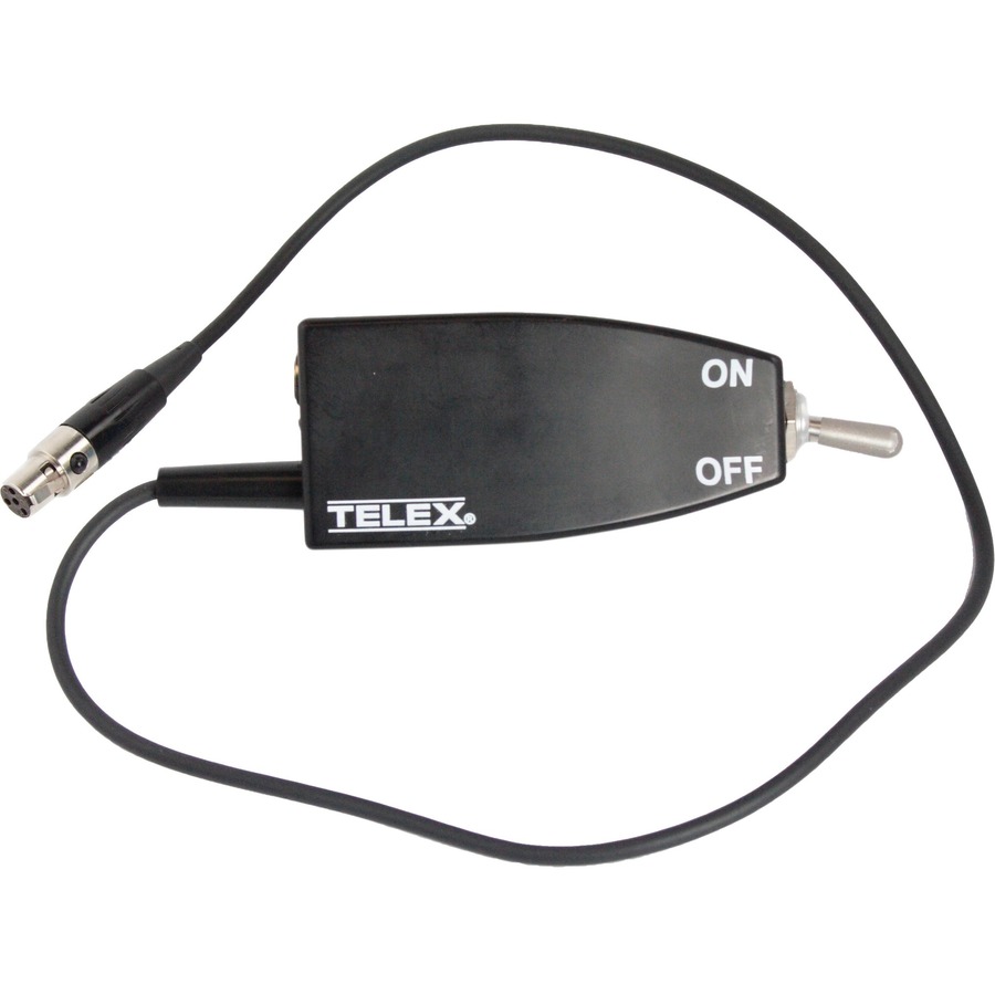 REFEREE SWITCH BOX FOR BELTPACK TRANSMITTERS WITH A TA4 MIC CONNECTOR FOR USE WI