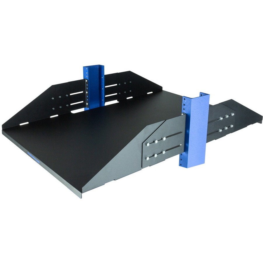 2POST ADJUTSABLE FIXED SHELDF. COMPATIBLE WITH 3 INCH TO 8 INCH UPRIGHTS. 300 PO