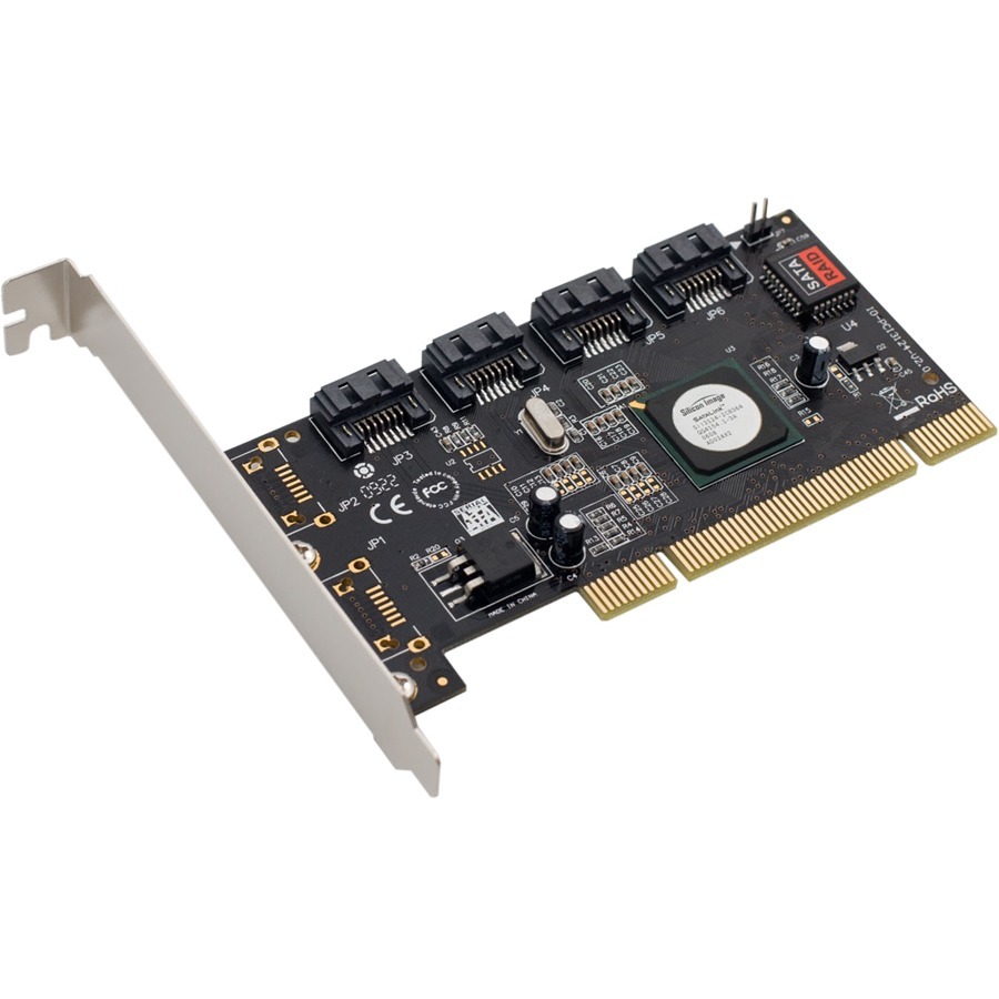 PCI SATA II 4X INT. PORTS RAID CONTROLLER, SIL3124 (4-TOP)